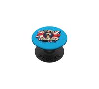 Join The Resistance UK Union Jack Fist Vintage British Pride PopSockets Adhesive PopGrip