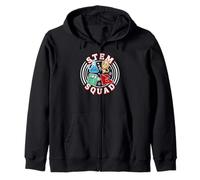 Join The Stem Squad Science Technology Engineering Math Zip Hoodie