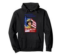 Join The WAC - Vintage Women's Army Corps Pullover Hoodie