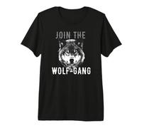 Join The Wolf Gang Team Family Animal Welfare Activist Premium T-Shirt