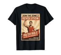 Join The Zone 2 Funny Running Endurance Training Humor T-Shirt