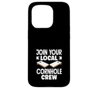 Join Your Local Cornhole Crew Cornhole Lover Case for iPhone 15 Pro