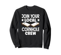 Join Your Local Cornhole Crew Cornhole Lover Sweatshirt