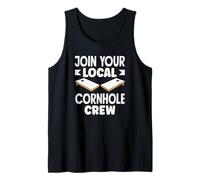 Join Your Local Cornhole Crew Cornhole Lover Tank Top