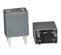 JOINAP 2 Pack High Power 4 Pin Fuse Box Relay # 13500114/8385, Automatic, Black, 2NO 2NC, 12V DC, 8A, Compatible for GM