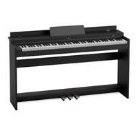 JOINATRE 88 Key Full Size Digital Piano Keyboard,Weighted Hammer Action Electric Piano with Professional Three-Pedal & Multi-Functional Dust Cover,Black