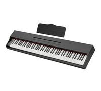 JOINATRE 88 Keys Digital Piano Keyboard with Semi-weighted Full Size Keys,Portable Electric Piano with Pedal,Headphone,MP3 Connection,Full-featured Keyboard for Beginner,Kids,Adults,Black