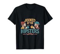 Joined at The Hipsters Coffee Squad Goals Design T-Shirt
