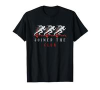Joined The Club Running Heartbeat for Women Runners & Fitnes T-Shirt