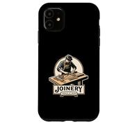 Joinery Genius At Work Woodworking Carpenter Case for iPhone 11