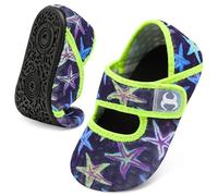 JOINFREE Girls Boys Water Shoes Non-Slip Summer Shoes Lightweight Toddlers Aqua Socks for Pool Beach Starfish 10/10.5 UK Child