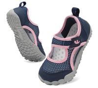 JOINFREE Kids Water Shoes Boys Girls Barefoot Sandals Quick Dry Closed Toe Wide Fit Aqua Shoes for Beach Paddling Pool River Walking Hiking Summer Outdoor Play