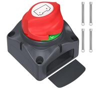 Joinfworld Battery Cut Off Switch 12V-48V 275A Battery Disconnect Switch ON-OFF Car Battery Isolator Switch for Car Truck Boat Caravan RV ATV UTV Vehicles
