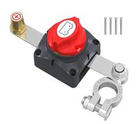 Joinfworld Battery Disconnect Switch 12V 48V Waterproof Marine Top Post Battery Disconnect Switch 12V Battery Cutoff Switch Master for Car RV Boat ATV UTV Vehicle
