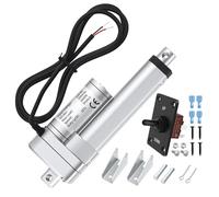 Joinfworld Linear Actuator 12V - 3000N/660lbs | 4 Inch Stroke, 5mm/s | Heavy Duty Waterproof Electric Piston Actuator with Reverse Polarity Controller for Home, Outdoor, RV Automation, Window
