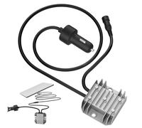 Joinfworld Starlink Mini Cable Car Adapter with Step Up Converter, 12V Power Cable with Cigarette Lighter Plug, 10-28V to 30V 3.5A Conversion Kit for Truck RV No Worry About Voltage Drop or Rise