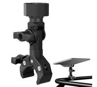Joinfworld Starlink Mini Clamp Mount Adjustable Universal Pole Clamp，2024/2025 Starlink Mini Mount with Pipe Adapter Compatible for RV, Yacht, Van, Camper, Boat