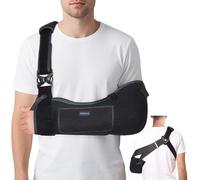 joingood Arm Sling for Men and Women, Adjustable Arm Support with Waist Strap, Breathable Comfort, Fits Left or Right Arm, Size L