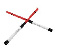 JOINPAYA 1 Pair Jazz Drum Brushes Nylon Wire Brush Sticks with Handle Percussion Instrument Accessories for Drumming Rhythm and Acoustic Jazz