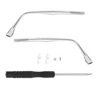 JOINPAYA 1 Pair Sleek Plastic and Metal Eyeglasses Replacement Temples Arms Legs Practical Updating Eyewear Parts for Unisex Glasses