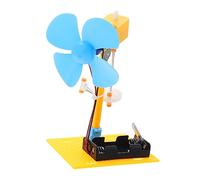 JOINPAYA 1 Set Electric Fan Assembly Kit DIY Science Experiment for Educational Head Shaking Fan Model Inspire Curiosity Creativity for Schools Home Learning