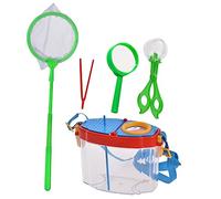 JOINPAYA 1 Set Observation Box Mini Binoculars Small Butterfly Nets Catcher Out Door Science Educational Kit Camping Play Kit Outdoor Kit Abs
