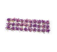 JOINPAYA 1 Sheet Miniature Flower Ornament Self Adhesive Fake Flower Cluster for Sand Table Scene Layout for DIY Micro Landscape Decoration and Model Train Scenery