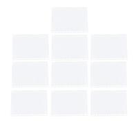 JOINPAYA 10 Pcs PVC Binder Zipper Pockets A5 A6 B5 Loose Leaf Filing Storage Bags for Name Cards and Bills Organiser