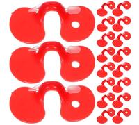 JOINPAYA 1000pcs Poultry Pinless Peepers: Plastic Chicken Peepers Eye Glasses Pheasant Poultry Spectacles for Chickens Roosters Hen M