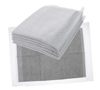 JOINPAYA 100pcs Disposable Bamboo Charcoal Pet Training Pads for Small Pets Absorbent Non-woven Cage Liners for Rabbits Hamsters Guinea Pigs Compact for Easy Carry and Fit