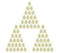 JOINPAYA 100Pcs Peacock Resin Teardrop Flatback Rhinestones 18X25Mm Gold DIY Handmade Scrapbook Bird Eye Beads for Sewing Wedding Dress Decoration