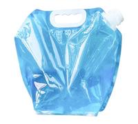 JOINPAYA 10l Portable Collapsible Water Container for Outdoor Activities Large Capacity Folding Water Storage Bag Made of Sturdy Pet and Pe Materials with Tap for Camping and Hiking