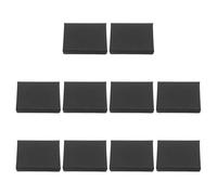 JOINPAYA 10pcs Black Small Square Pocket Watch Display Boxes Portable Cardboard Watch Packaging Case Organizer for Travel and Secure Jewelry Storage for Necklace Pendant Ring Earring