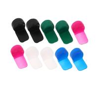 JOINPAYA 10pcs Clarinet Thumb Rest Pads Silicone Long Handle Finger Cushion Protectors Ergonomic Grip Stability Soft Finger Tip Covers for Musical Instrument Practice