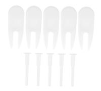 JOINPAYA 10pcs Exercise Ball Plug and Remover Set Plastic Air Stopper Kit for Yoga Balls Inflatable Multi-purpose Air Valve Accessories for Home Gym Equipment