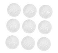 JOINPAYA 10Pcs Golf Practice Balls Durable Indoor Training Supplies for Swing Practice for Home Use and Outdoor Training Sessions