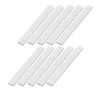JOINPAYA 10pcs Guitar Bone Nut Bridge Nut Guitar Bone Blank Replacement for Electric Acoustic Bass Players