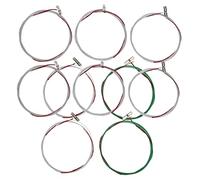 JOINPAYA 10Pcs Guzheng Replacement Strings Metal B Type Stringed Instrument Part for Chinese Zither Fine Workmanship and Sturdy Design