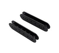 JOINPAYA 10pcs Humbucker Pickup Covers Black Replacement Coil Covers Gbj Easy Install Custom Guitar Parts