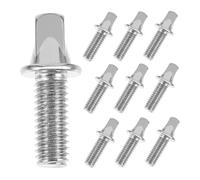 JOINPAYA 10pcs Metal Drum Set Screws Replacement Drum Lug Screws for Hardware Spare Snare Accessories
