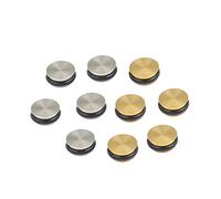 JOINPAYA 10pcs Metal Flute Plug Sound Hole Plugs for Open Hole Flutes Musical Instruments Repair Parts