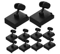 JOINPAYA 10pcs Microphone Stand Clip for Mobile Phone Mini Clamp Mount Holder for Desk and Stage