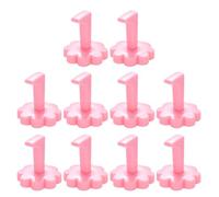 JOINPAYA 10pcs Nail Art Practice Stand Nail Tips Display Rack Compact Pvc Design Convenient for Professional and Personal Use with Elegant and Attractive Appearance