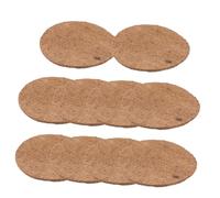 JOINPAYA 10pcs Pigeon Nest Supplies Natural Palm Mats Breeding Eggs Pigeon House Pad Pet Bird Nest Accessories