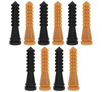 JOINPAYA 10pcs Poultry Plucking Fingers Replacement Rods for Chicken and Poultry Plucker Machine Attachment Sturdy Rubber and Cowhells Material, Portable and Stable Performance