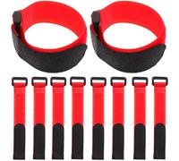 JOINPAYA 10pcs Practical Nylon Poultry Collars for Roosters Noise Reduction Stop-screaming Bands Anti-disturbing Neck Belts for Quiet Backyard Poultry Management