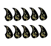 JOINPAYA 10pcs Pvc Pickguards for Acoustic Guitar Sl esign, Prevent Wear, Easy to Install, Protective Plate for Folk Classical Guitar at Home on Stage