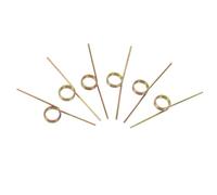 JOINPAYA 10pcs Replace Wire Torsional Springs for Garbage Can Lid Replacement, Sturdy Color-plated Zinc Material, Sturdy Replacement Spring for Bin Buddy Or Trash Can Repair