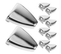 JOINPAYA 10pcs Silver Bass Drum Claw Hooks Tension Rods Made of Zinc Alloy and Metal for Triangle Drum and Enhance Playing Experience and Stability