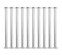 JOINPAYA 10pcs Stainless Steel Umbrella Repair Rivet Screws Φ5xM4x75 with M4x6 Pins for Garden and Patio Umbrella Handle Replacement Accessories